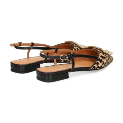 LODI Zapatos planos de Mujer BO5504-P C1 LEOPARDO