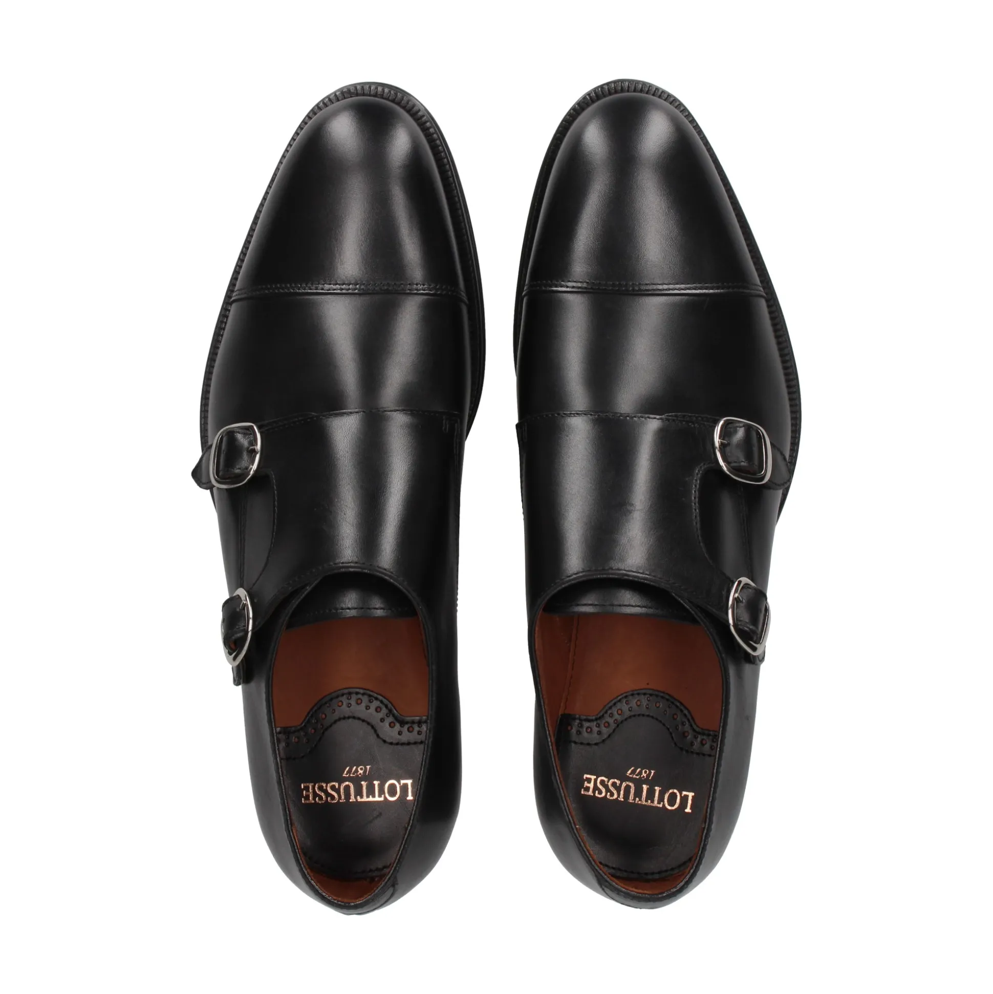 LOTTUSSE Mocasines de Hombre LL06964 001 Ebony negro