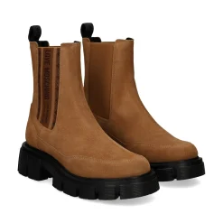 LOVE MOSCHINO Botines con tacón de Mujer JA24075G1N 210 COGNAC