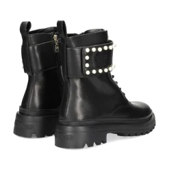 LOVE MOSCHINO Botines planos de Mujer JA24235G0L 000 NEGRO