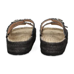 LOVE MOSCHINO Sandalias con plataforma de Mujer JA28393G0M 000 NEGRO