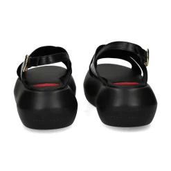 LOVE MOSCHINO Sandalias con plataforma de Mujer JA16207I0M 00A BLACK-WHITE