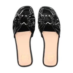 LOVE MOSCHINO Sandalias planas de Mujer JA28142G0M 000 NEGRO