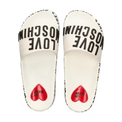 LOVE MOSCHINO Sandalias planas de Mujer JA28112G1G 100 BLANCO