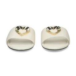 LOVE MOSCHINO Sandalias planas de Mujer JA28161G0M 102 MILK