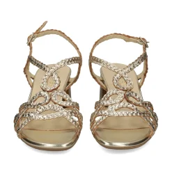 LÓPEZ Sandalias con tacón de Mujer 20041 FUMO