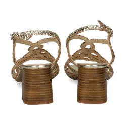 LÓPEZ Sandalias con tacón de Mujer 20041 FUMO