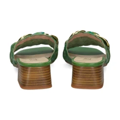 LÓPEZ Sandalias con tacón de Mujer 23425 ESMERALDA