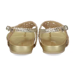 LÓPEZ Sandalias planas de Mujer 24740 PLATINO