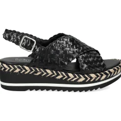 LÓPEZ Sandalias planas de Mujer 22830 NEGRO