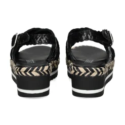 LÓPEZ Sandalias planas de Mujer 22830 NEGRO