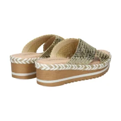 LÓPEZ Sandalias planas de Mujer 16257 FUMO