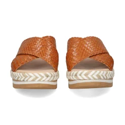 LÓPEZ Sandalias planas de Mujer 16257 TAN