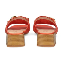 LÓPEZ Sandalias planas de Mujer 22691 NARANJA