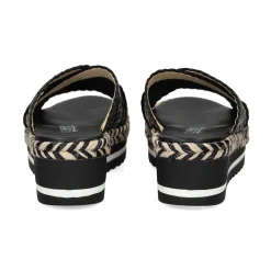 LÓPEZ Sandalias planas de Mujer 16257 NEGRO