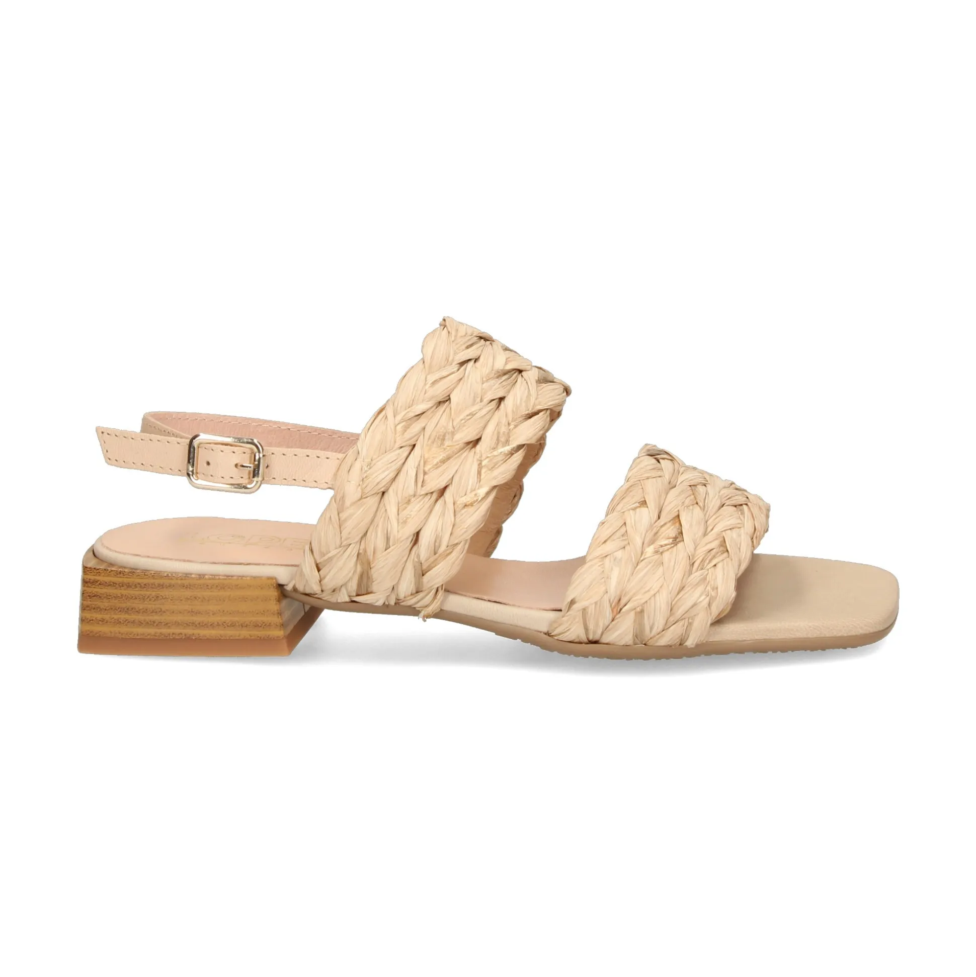 LÓPEZ Sandalias planas de Mujer 22677 NATURAL