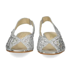 LÓPEZ Zapatos planos de Mujer 21470 SILVER