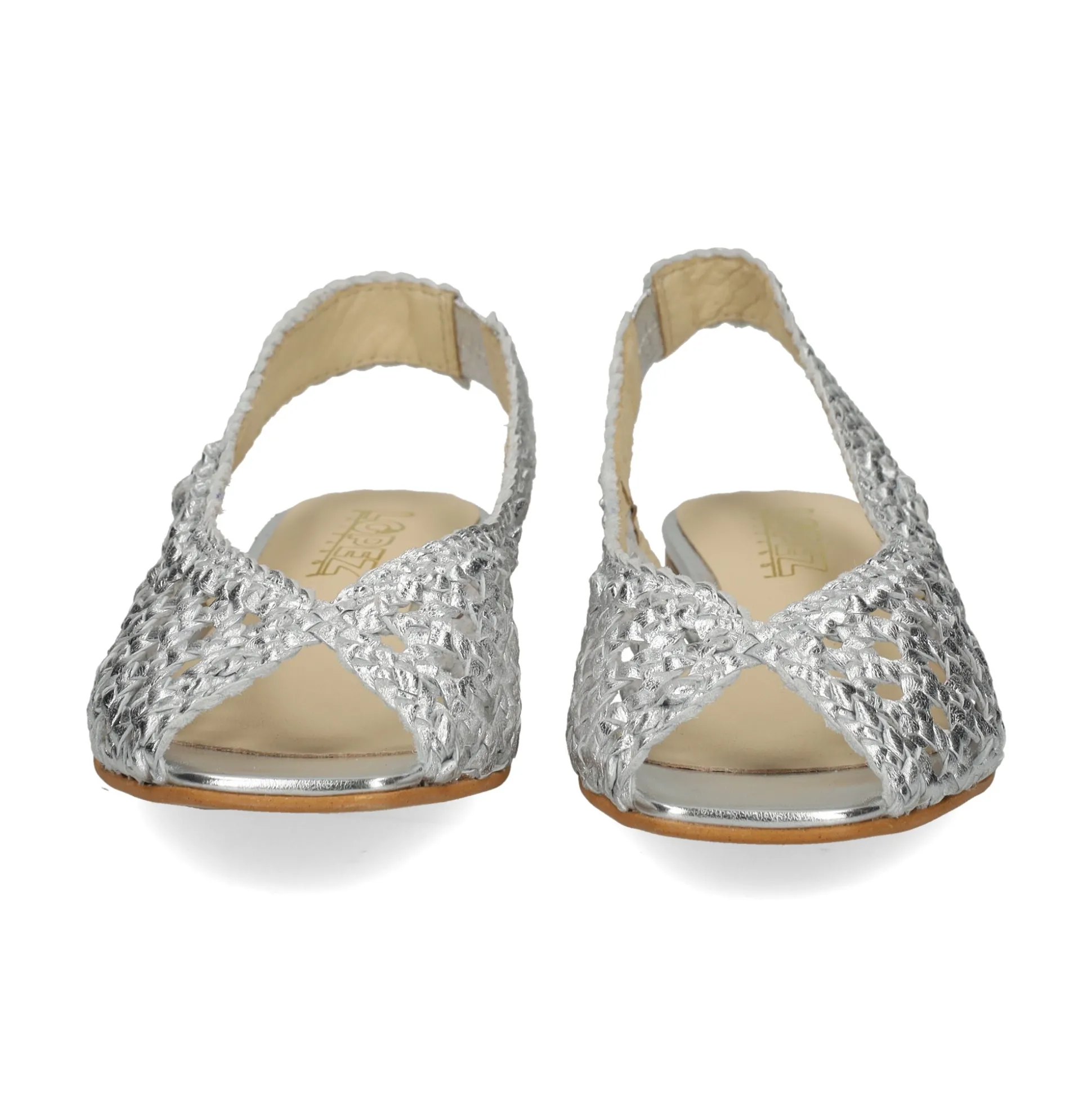 LÓPEZ Zapatos planos de Mujer 21470 SILVER