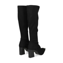 MISS ELASTIC Botas con tacón de Mujer 76130 05 NEGRO