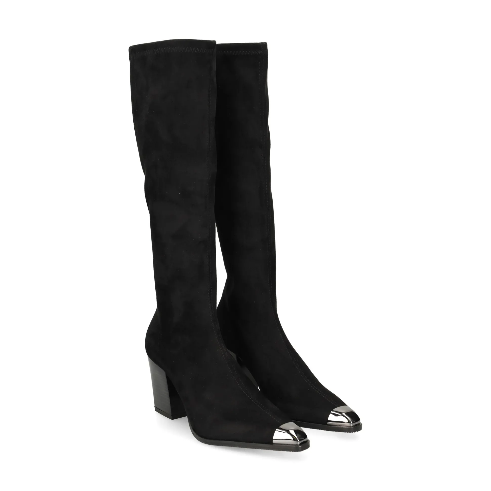 MISS ELASTIC Botas con tacón de Mujer 078133 05 NEGRO