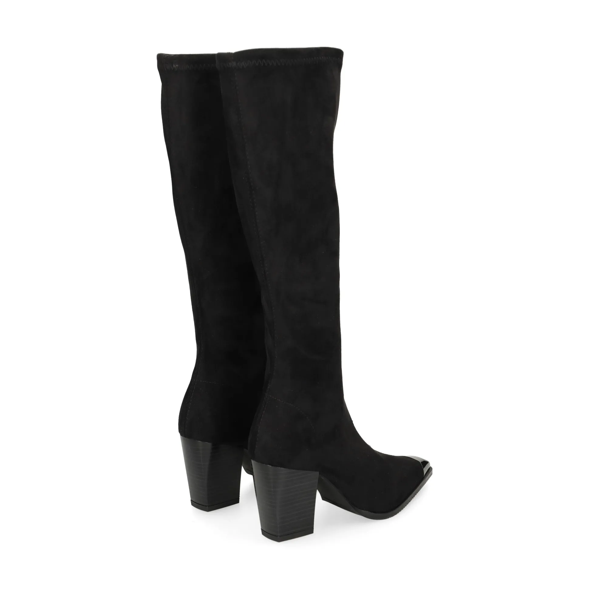 MISS ELASTIC Botas con tacón de Mujer 078133 05 NEGRO