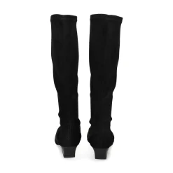 MISS ELASTIC Botas con tacón de Mujer 078057 NEGRO