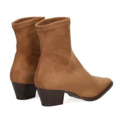 MISS ELASTIC Botines con tacón de Mujer 76280 10 TABACO