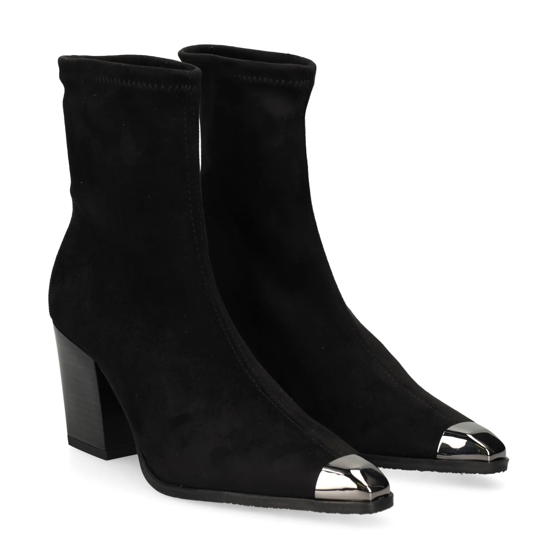 MISS ELASTIC Botines con tacón de Mujer 078130 05 NEGRO