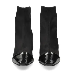MISS ELASTIC Botines con tacón de Mujer 76152 55 NEGRO /NEGRO