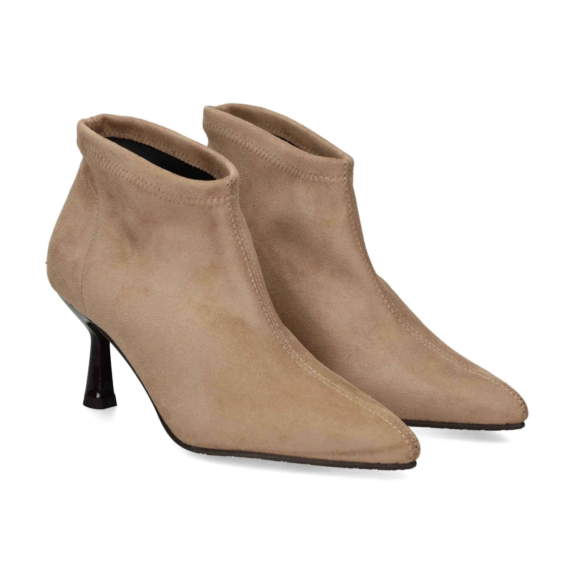 MISS ELASTIC Botines con tacón de Mujer 77035 48 TIERRA