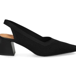 MISS ELASTIC Zapatos de tacón medio de Mujer 76721 05 NEGRO