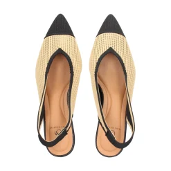 MISS ELASTIC Zapatos de tacón medio de Mujer 76535 72 CAMEL/NEGRO