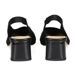 MISS ELASTIC Zapatos de tacón bajo 77007 05 NEGRO