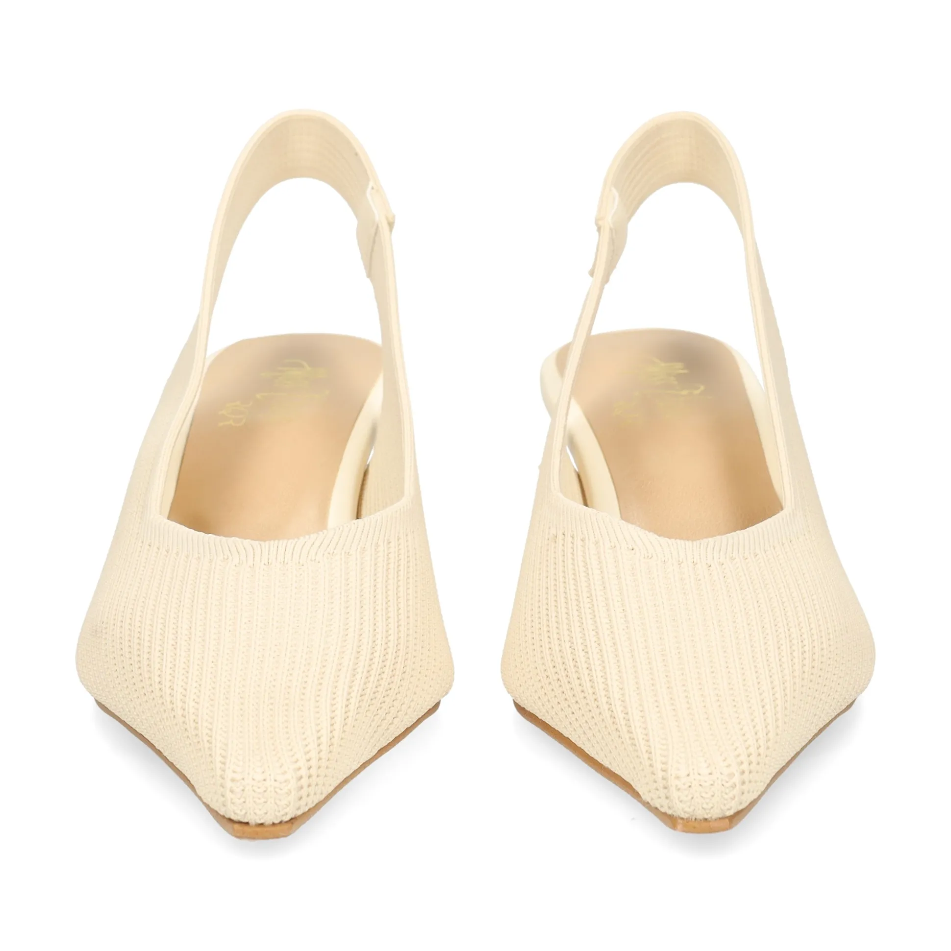 MISS ELASTIC Zapatos de tacón bajo 70077 26 CREMA