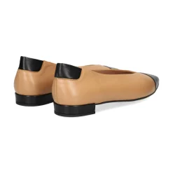 MIUXA Bailarinas de Mujer ZILVI NEGRO/ALMENDRA