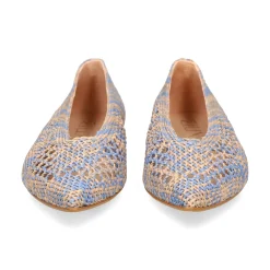 MIUXA Bailarinas de Mujer ZELENE MULTI AZUL