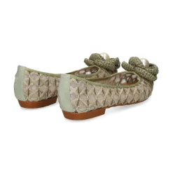 MIUXA Bailarinas de Mujer ZUFLOR MILITAR/SELVA