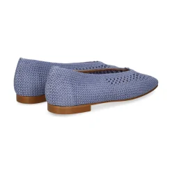 MIUXA Bailarinas de Mujer ISIDORA AZUL JEANS