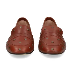 MIUXA Mocasines de Mujer IKER COÑAC