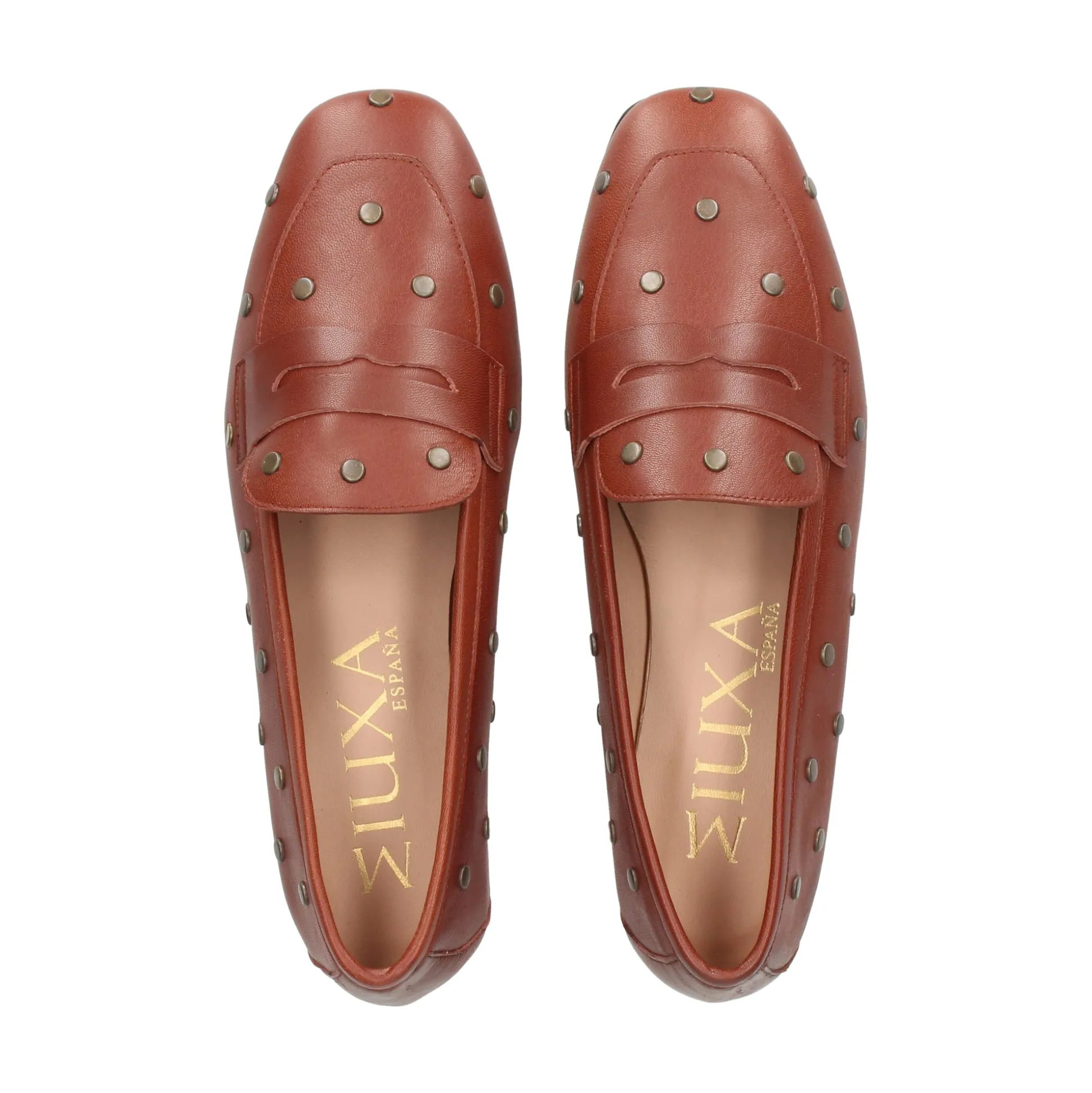 MIUXA Mocasines de Mujer IKER COÑAC