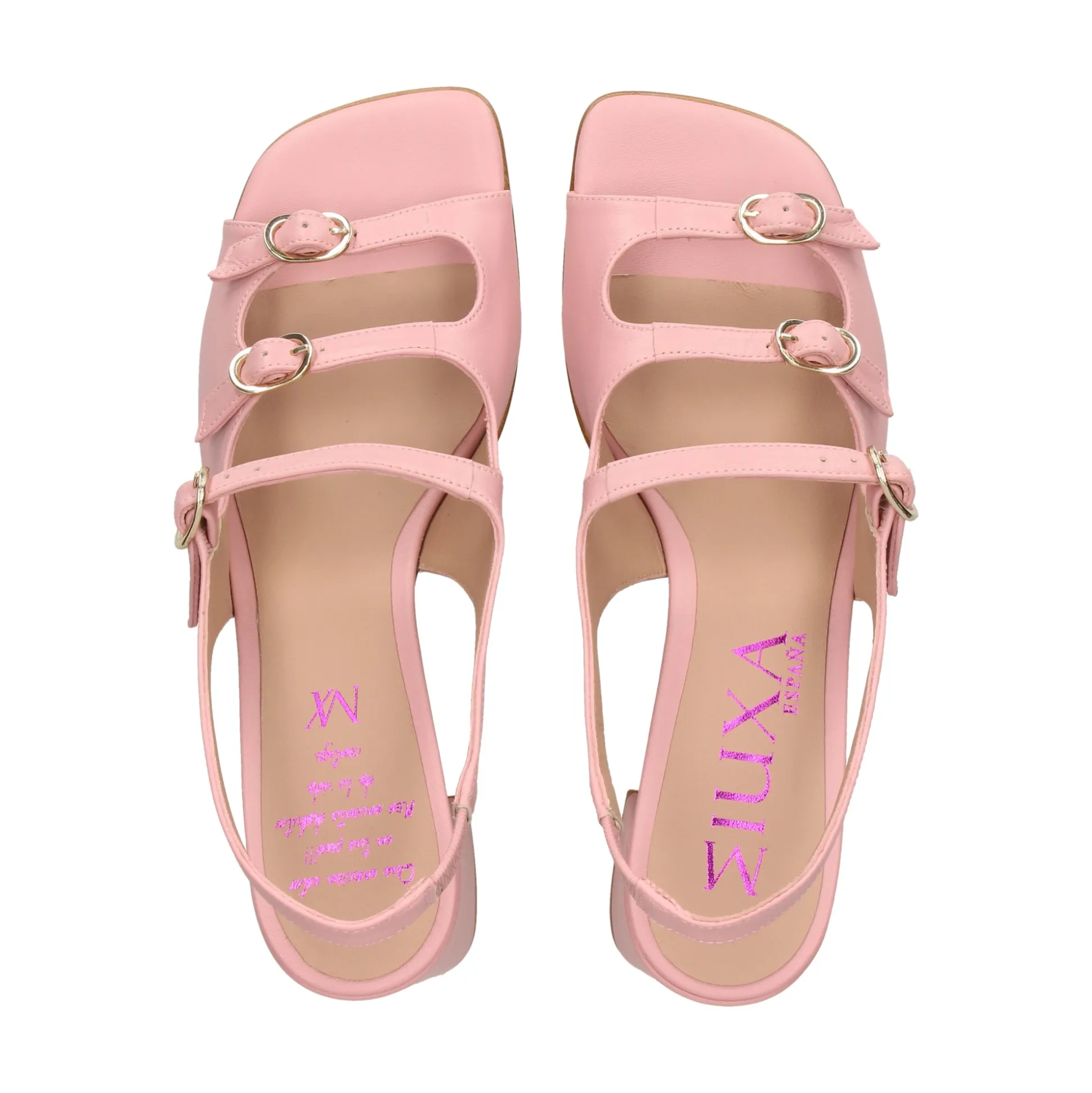 MIUXA Sandalias con tacón de Mujer LILIANE SIENA