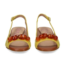 MIUXA Sandalias con tacón de Mujer VEROCA ENEA/BROWN