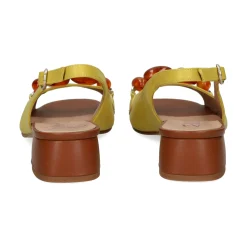 MIUXA Sandalias con tacón de Mujer VEROCA ENEA/BROWN