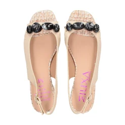 MIUXA Sandalias con tacón de Mujer VEROCA LAPONIA/BEIGE