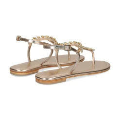 MIUXA Sandalias planas de Mujer XAVI ORO