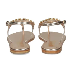 MIUXA Sandalias planas de Mujer XAVI ORO