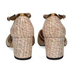 MIUXA Zapatos de tacón bajo Nº 1 NEGRO/LIM/NEPT