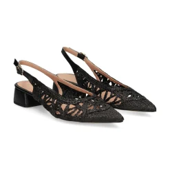 MIUXA Zapatos de tacón bajo KAIANE NEGRO/NEGRO