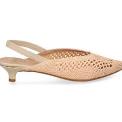 MIUXA Zapatos de tacón bajo PERA BEIGE/MARIOLA