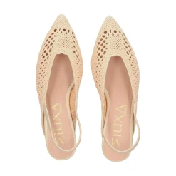 MIUXA Zapatos de tacón bajo PERA BEIGE/MARIOLA